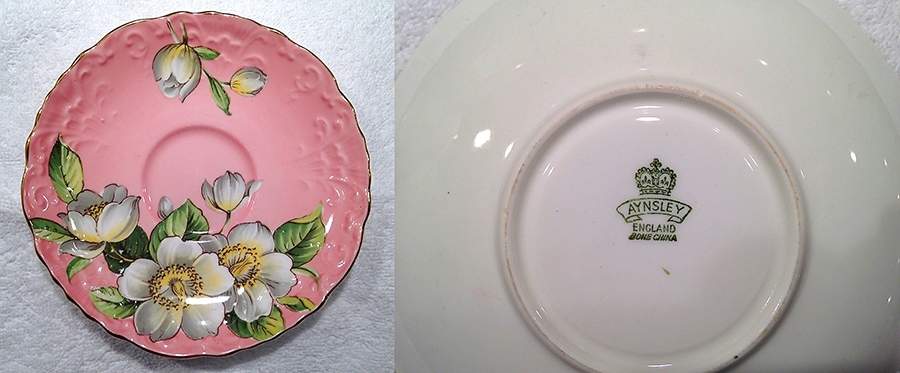 AYN284 Saucer by John  Aynsley & Sons-1