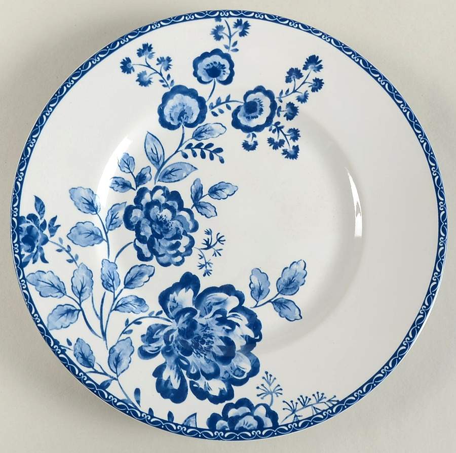 Tracy Blue Salad Plate by 222 Fifth (PTS)-1