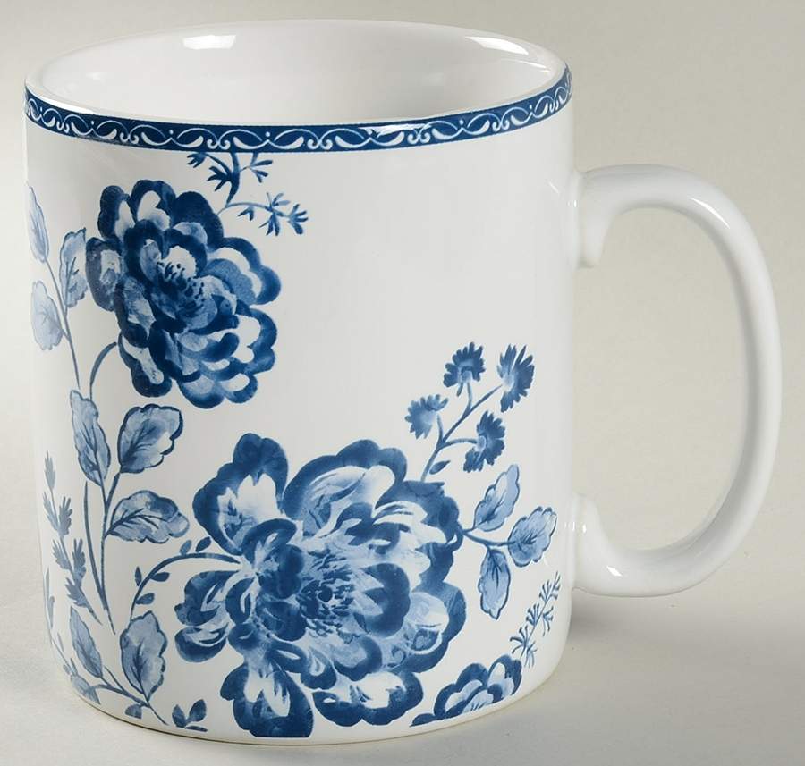 Tracy Blue Jumbo Mug by 222 Fifth (PTS)-1
