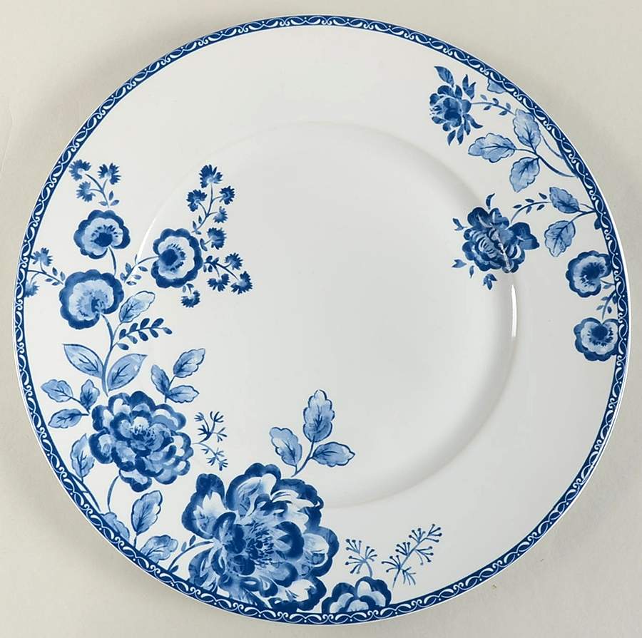 Tracy Blue Dinner Plate by 222 Fifth (PTS)-1
