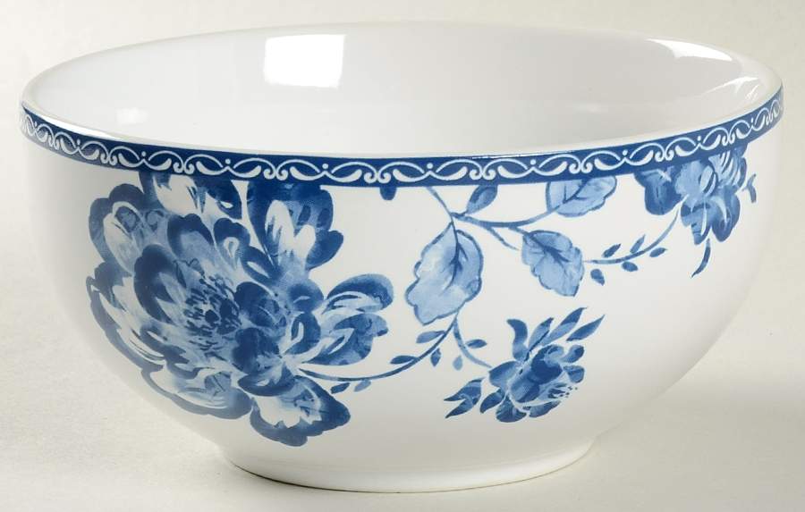 Tracy Blue Coupe Cereal Bowl by 222 Fifth (PTS)-1