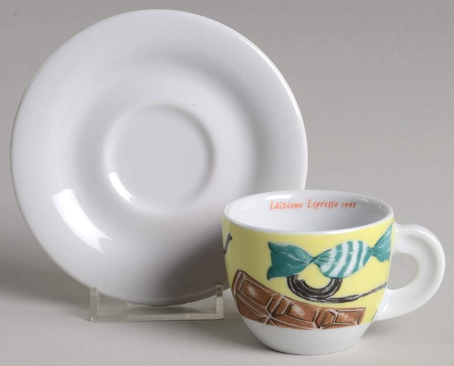 ACP4 Espresso Cup and Saucer Set by Ancap-1