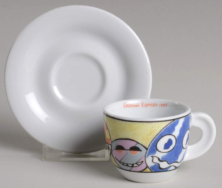 ACP4 Espresso Cup and Saucer Set by Ancap-1