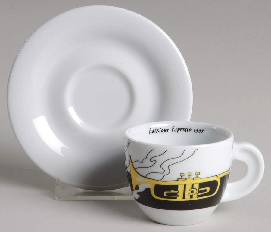ACP4 Espresso Cup and Saucer Set by Ancap-1