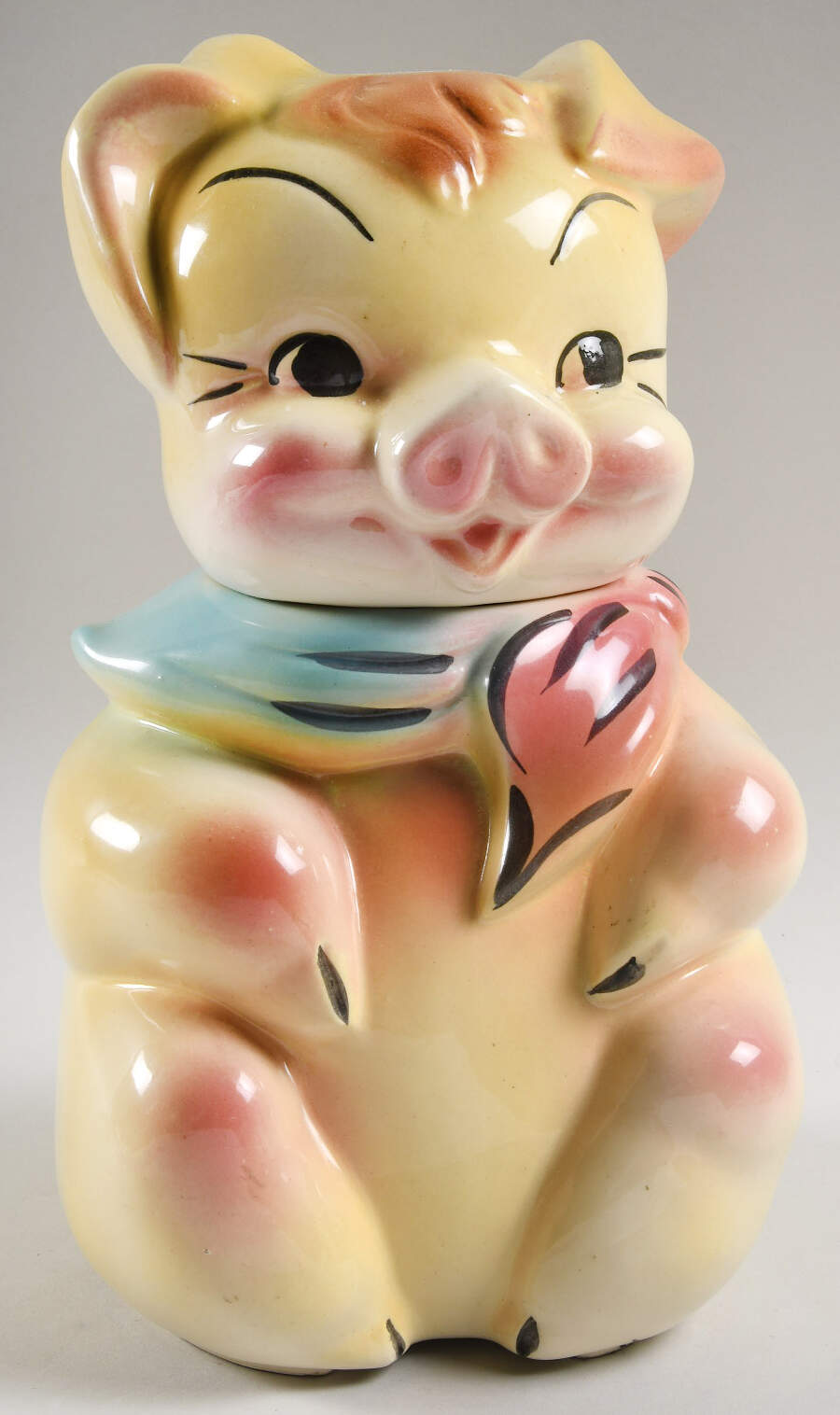 Cookie Jars Cookie Jar & Lid by American Bisque-1