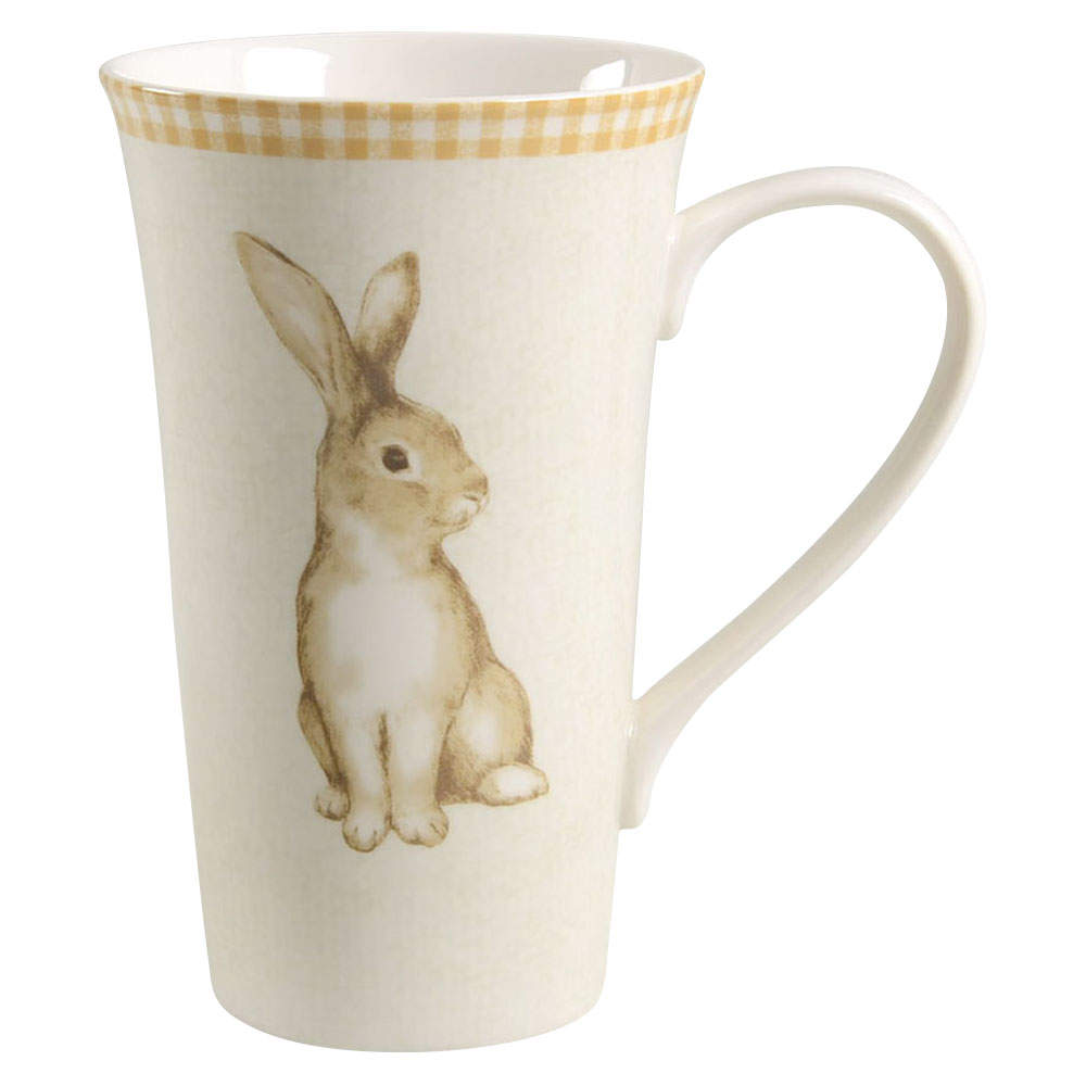 Bunny Land Latte Mug by 222 Fifth (PTS)-1