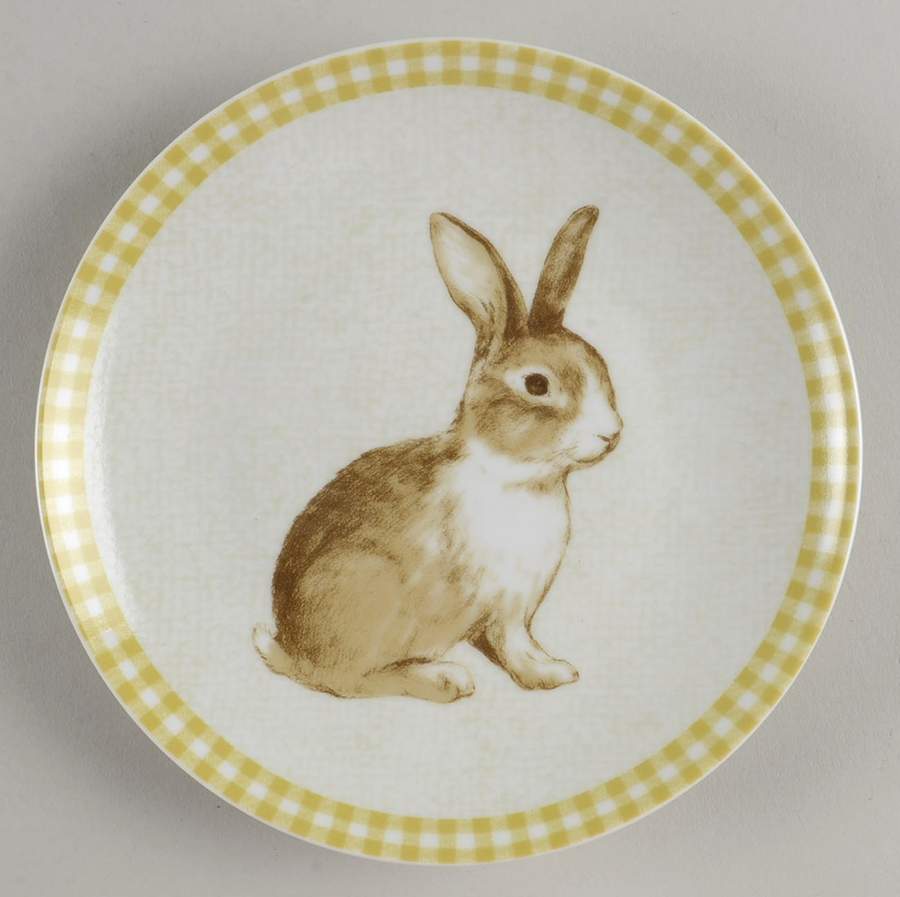 Bunny Land Appetizer Plate by 222 Fifth (PTS)-1