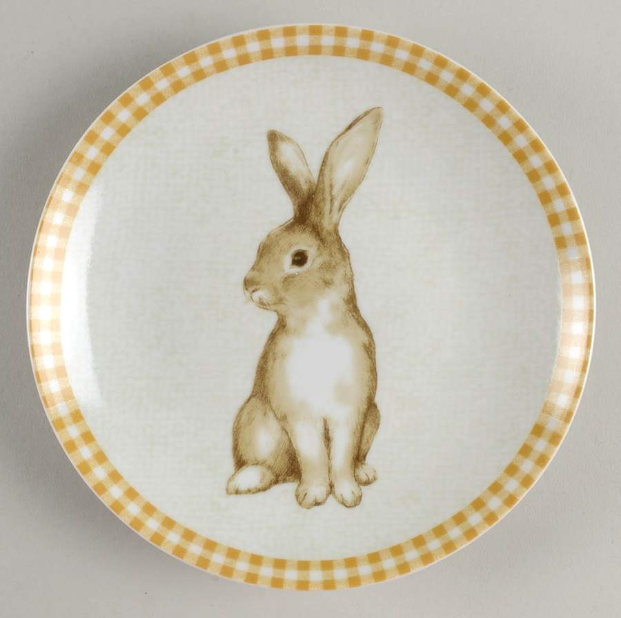 Bunny Land Appetizer Plate by 222 Fifth (PTS)-1