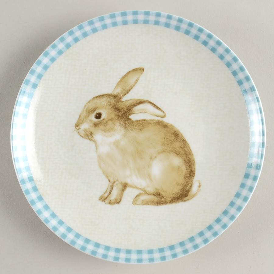 Bunny Land Appetizer Plate by 222 Fifth (PTS)-1