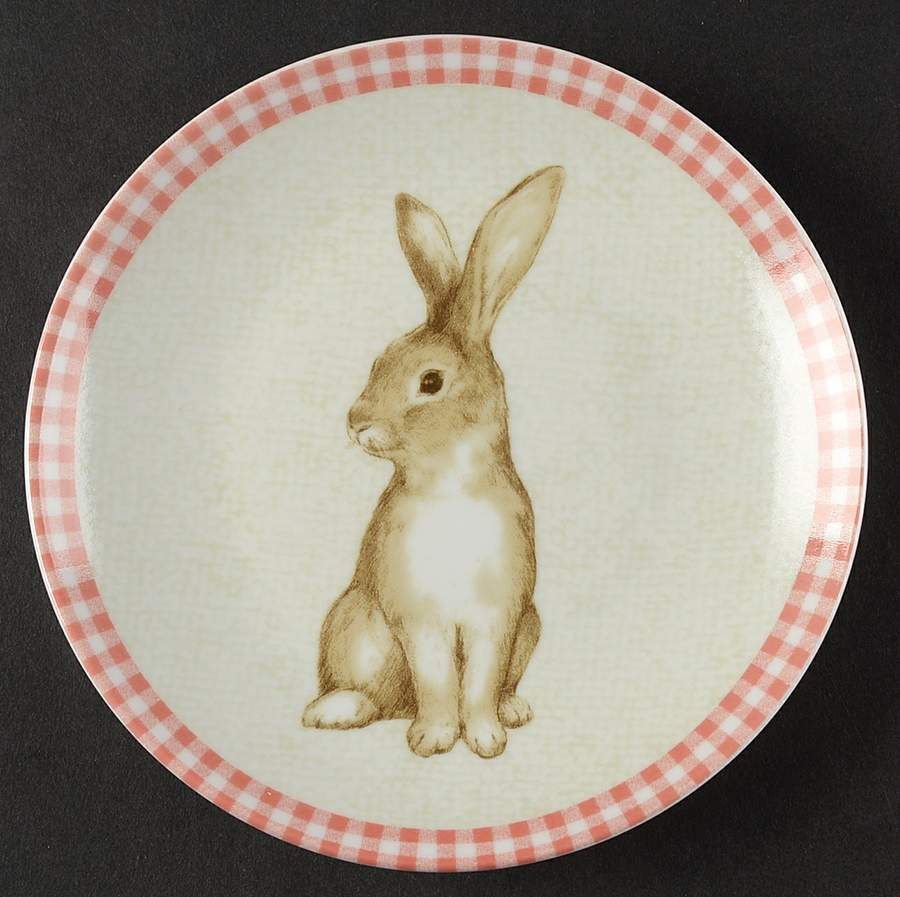 Bunny Land Appetizer Plate by 222 Fifth (PTS)-1