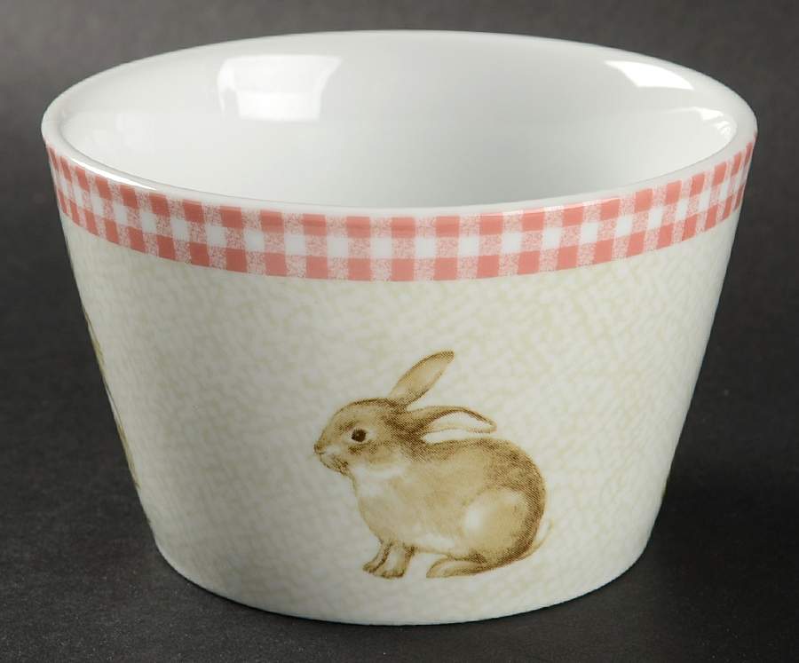 Bunny Land Individual Appetizer Bowl by 222 Fifth (PTS)-1