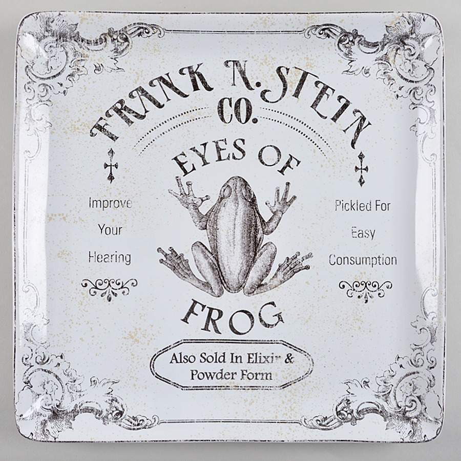 Hallow Apothecary 14" Square Platter by 222 Fifth (PTS)-1