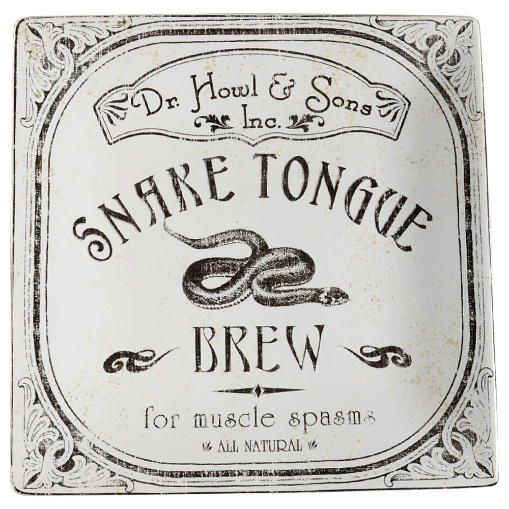 Hallow Apothecary Square Salad Plate by 222 Fifth (PTS)-1