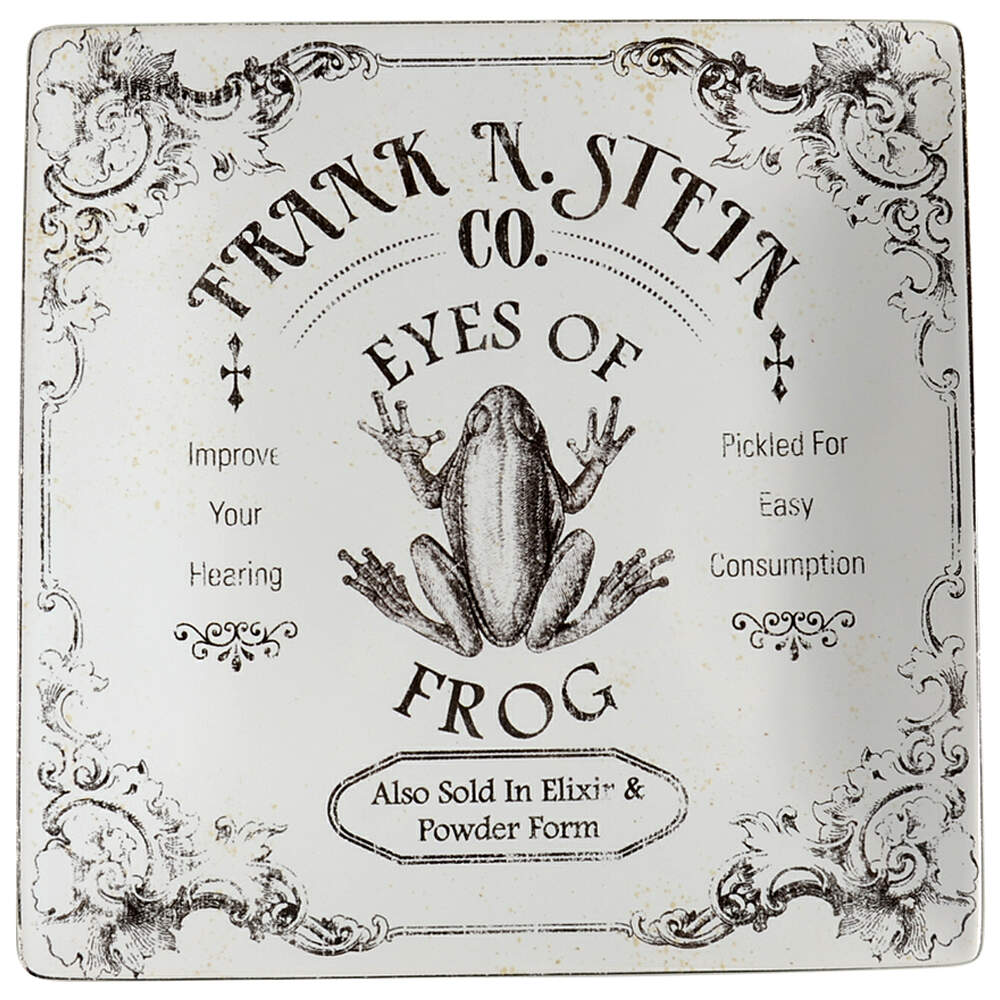Hallow Apothecary Square Salad Plate by 222 Fifth (PTS)-1