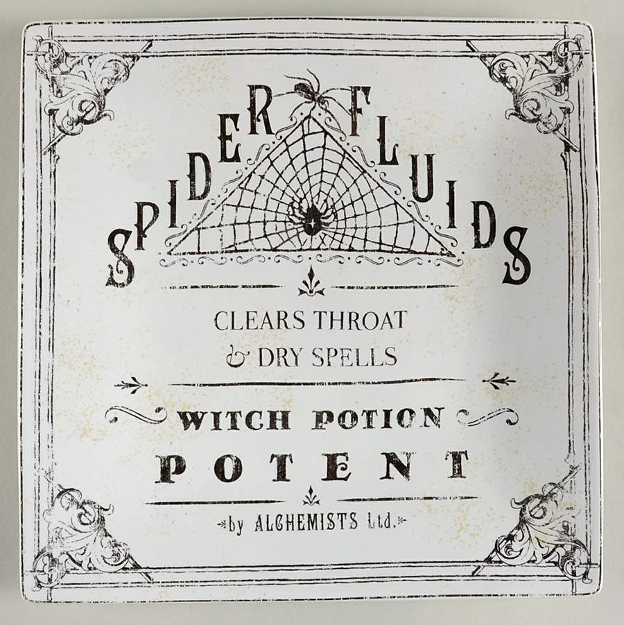 Hallow Apothecary Square Dinner Plate by 222 Fifth (PTS)-1