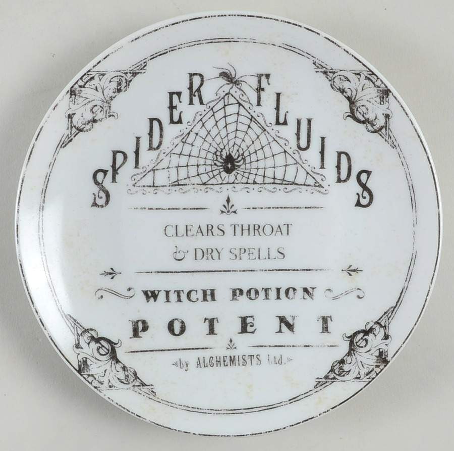 Hallow Apothecary Appetizer Plate by 222 Fifth (PTS)-1