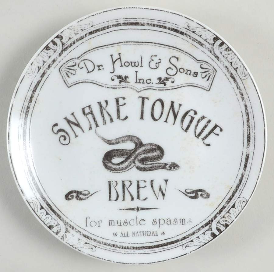 Hallow Apothecary Appetizer Plate by 222 Fifth (PTS)-1