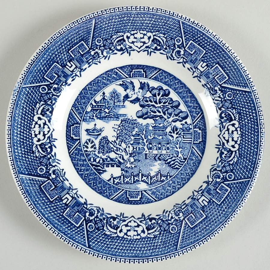 Willow (No Trim) Salad Plate by Arklow-1