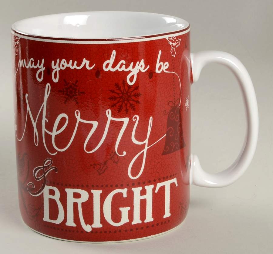 Christmas Tunes Jumbo Mug by 222 Fifth (PTS)-1
