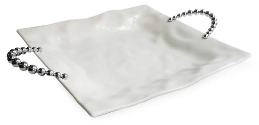 Origami 12" Square Serving Platter by American Atelier-1