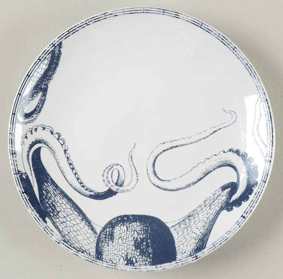Deep Sea Appetizer Plate by 222 Fifth (PTS)-1