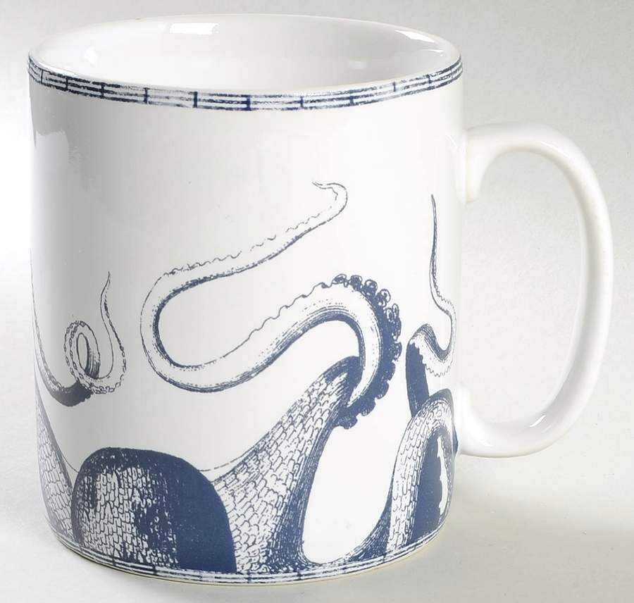 Deep Sea Jumbo Mug by 222 Fifth (PTS)-1