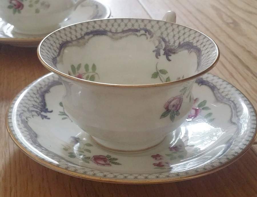 A3401 Footed Cup & Saucer Set by John  Aynsley & Sons-1