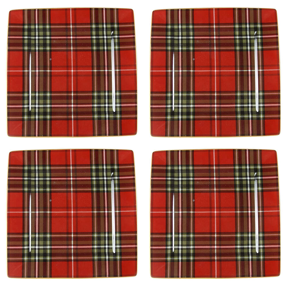 Wexford Square Salad Plate - Set of 4 by 222 Fifth (PTS)-1