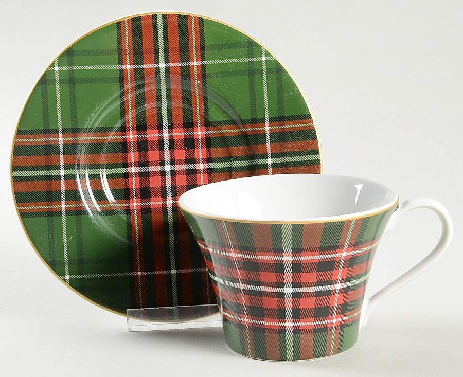 Wexford Flat Cup & Saucer Set by 222 Fifth (PTS)-1