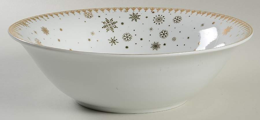 Festive Holidays 10" Round Vegetable Bowl by 222 Fifth (PTS)-1