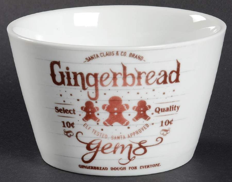 Santa Company Individual Appetizer Bowl by 222 Fifth (PTS)-1
