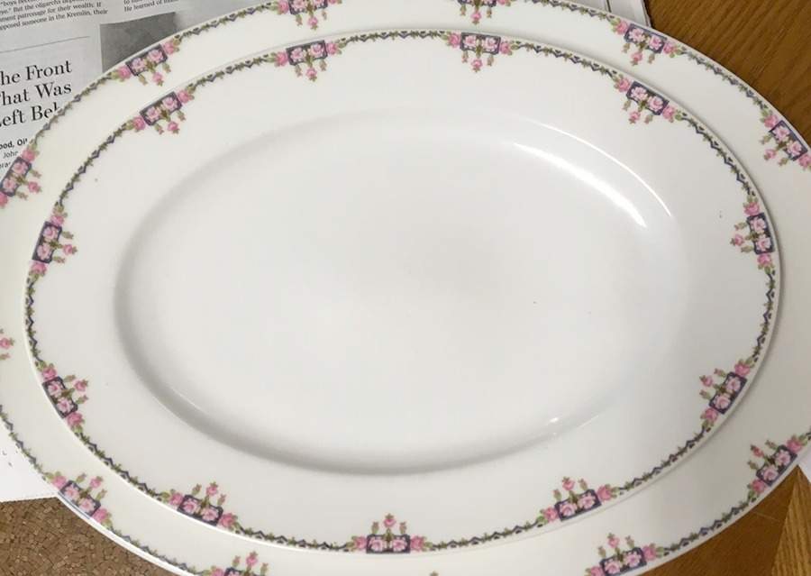 AHR1112 11" Oval Serving Platter by Charles Ahrenfeldt-1