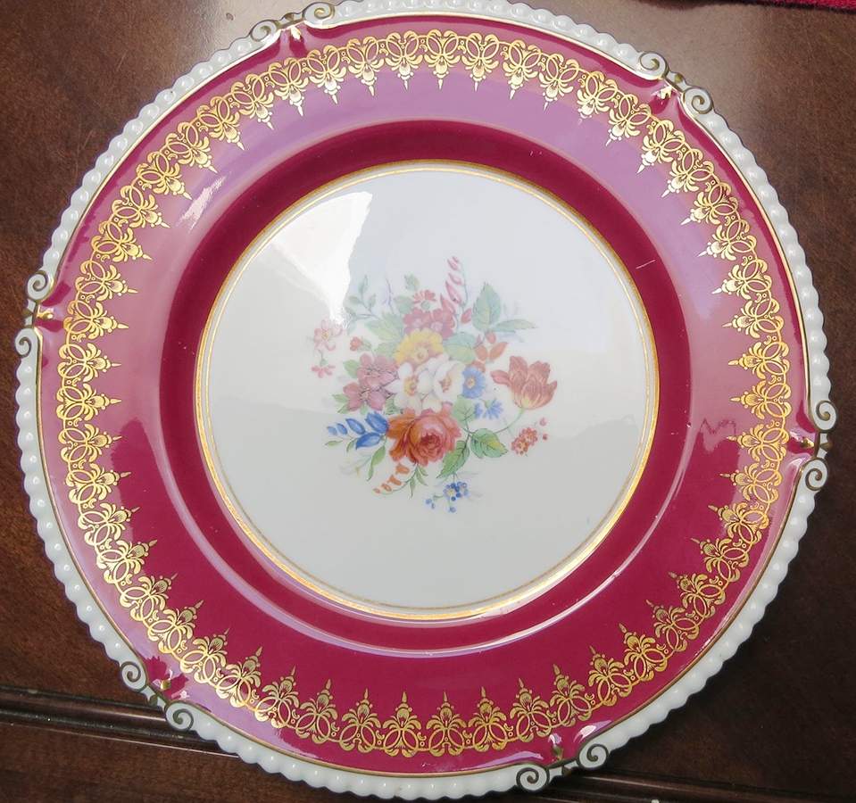 7880 Dinner Plate by John  Aynsley & Sons-1