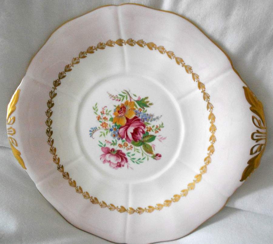 H492E Handled Cake Plate by John  Aynsley & Sons-1