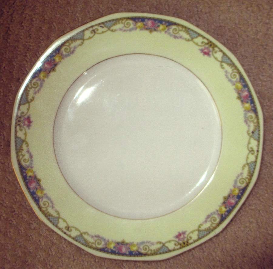 ALZ18 Dinner Plate by A Laufer (Czech)-1