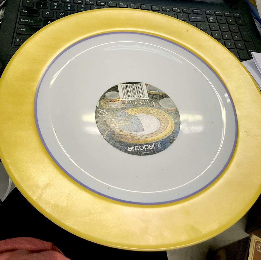 Celesta Service Plate (Charger) by Arcopal-1