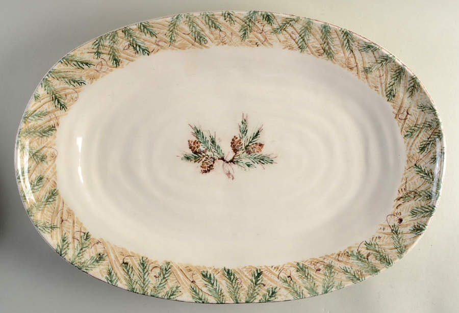 Foresta 20" Oval Serving Platter by Arte Italica-1