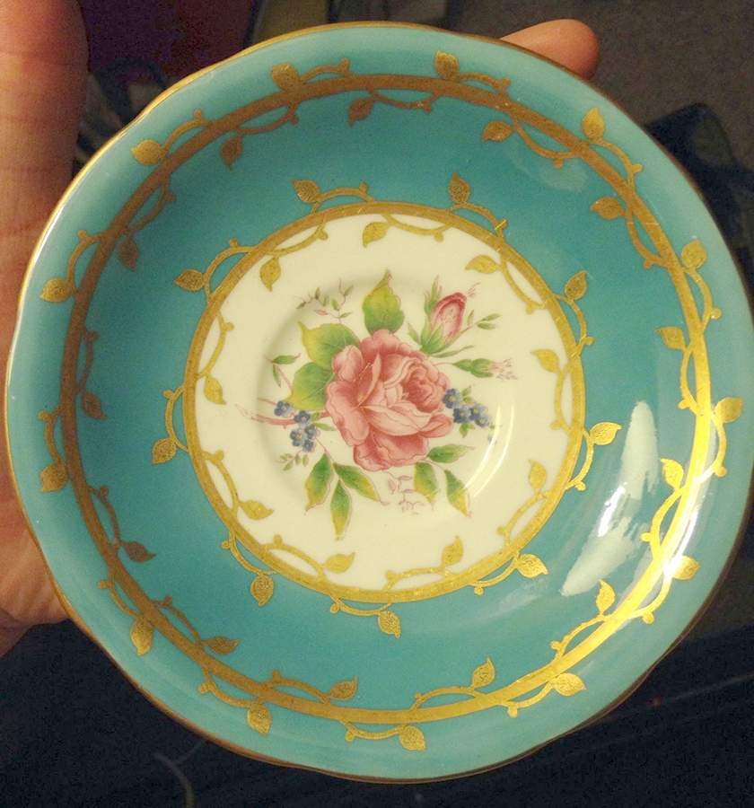 1216 Saucer by John  Aynsley & Sons-1