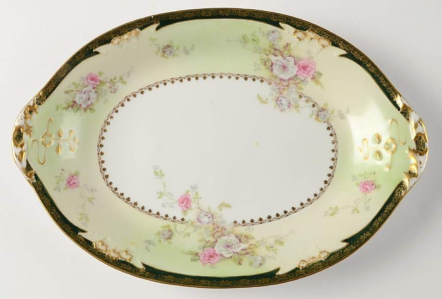ALU7 13" Oval Serving Platter by Societe Alluaud-1