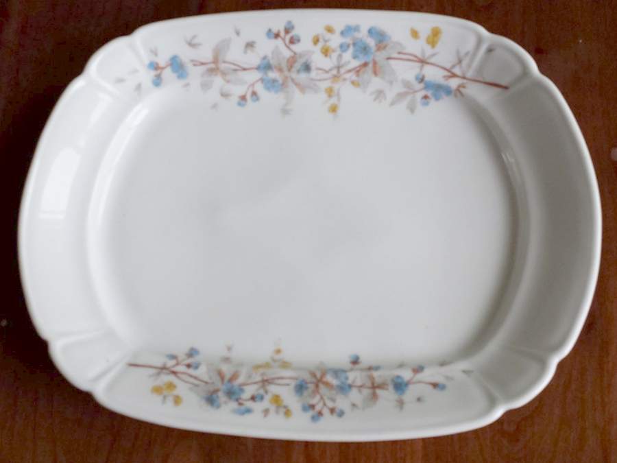 722 10" Oval Serving Platter by Austria-1