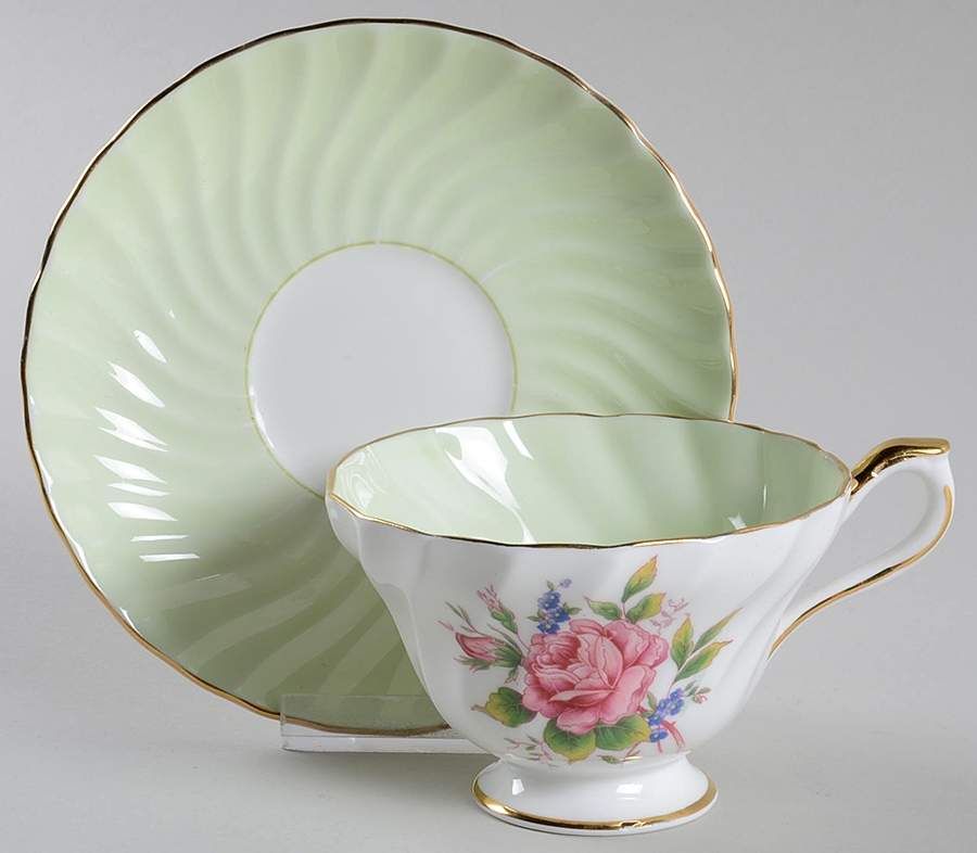 C2074-2 Footed Cup & Saucer Set by John  Aynsley & Sons-1