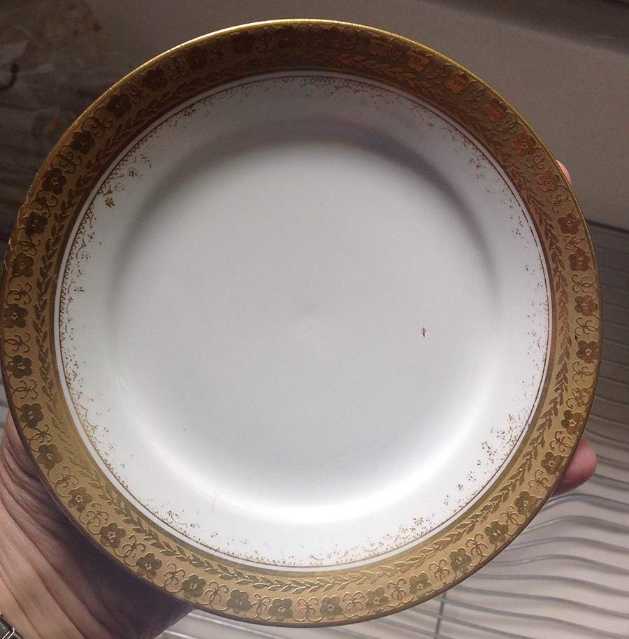 ADZ15 Bread & Butter Plate by A & D Limoges-1