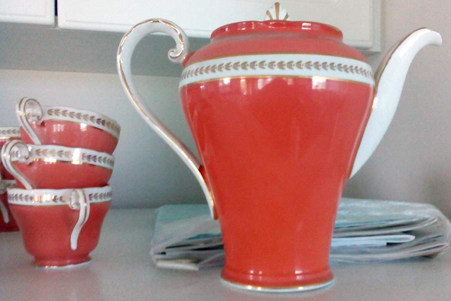 C840 Coffee Pot & Lid by John  Aynsley & Sons-1