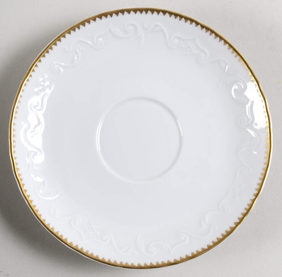 Simply Anna Gold (Portugal) Saucer by Anna Weatherley-1