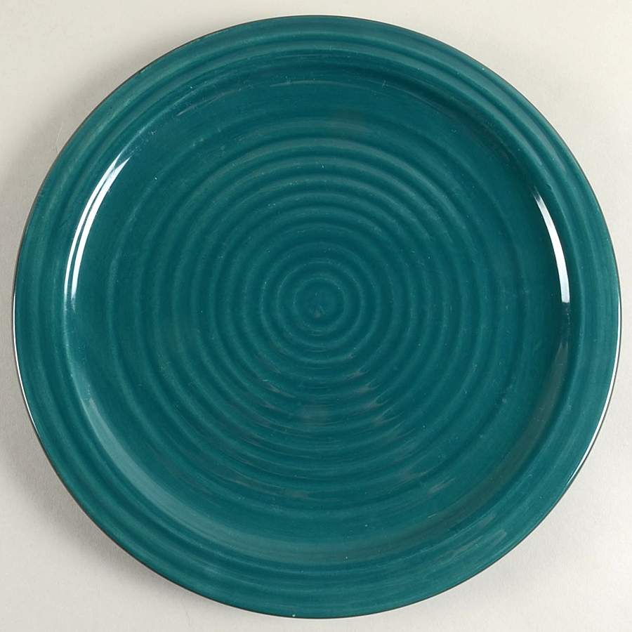 Villa Cortiona-Teal Blue Dinner Plate by Artimino-1