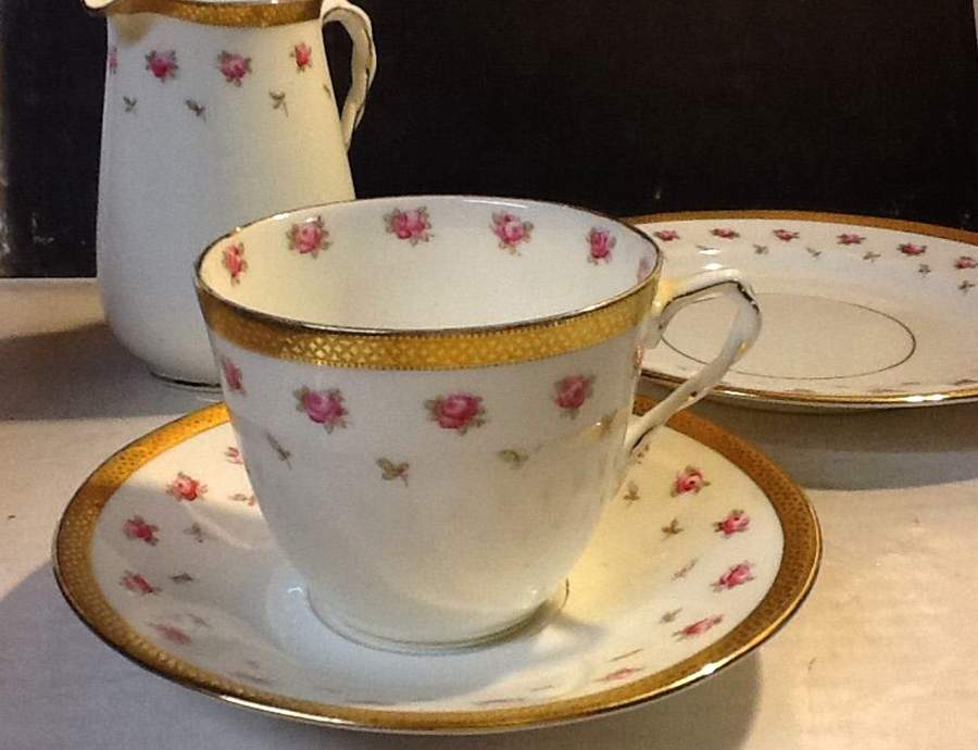 Clifford Flat Cup & Saucer Set by Adderley-1