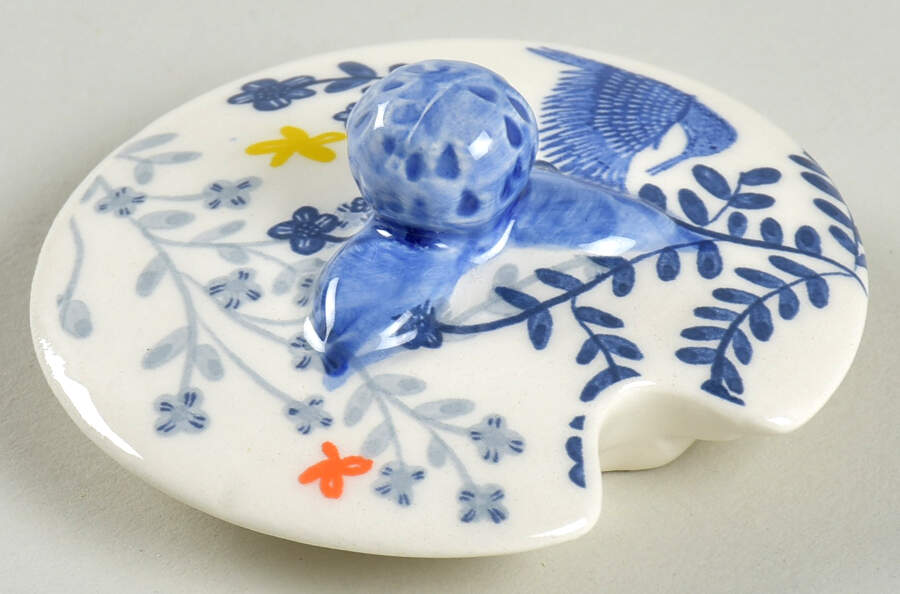 Saga Lid for Sugar Bowl by Anthropologie-1
