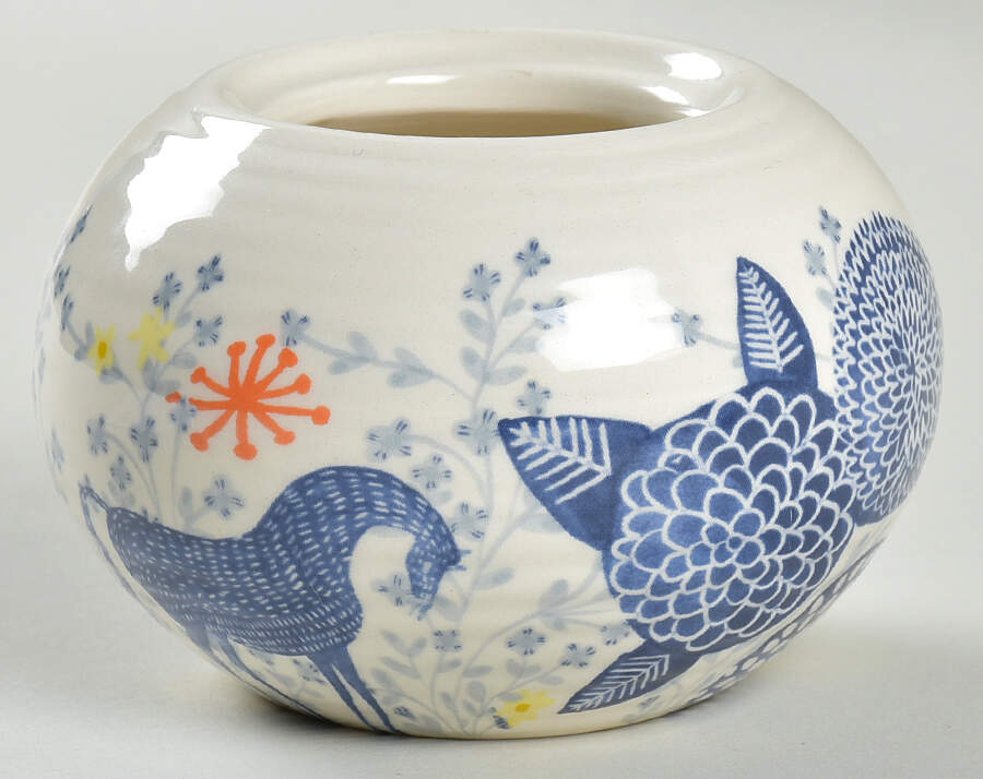 Saga Sugar Bowl No Lid by Anthropologie-1