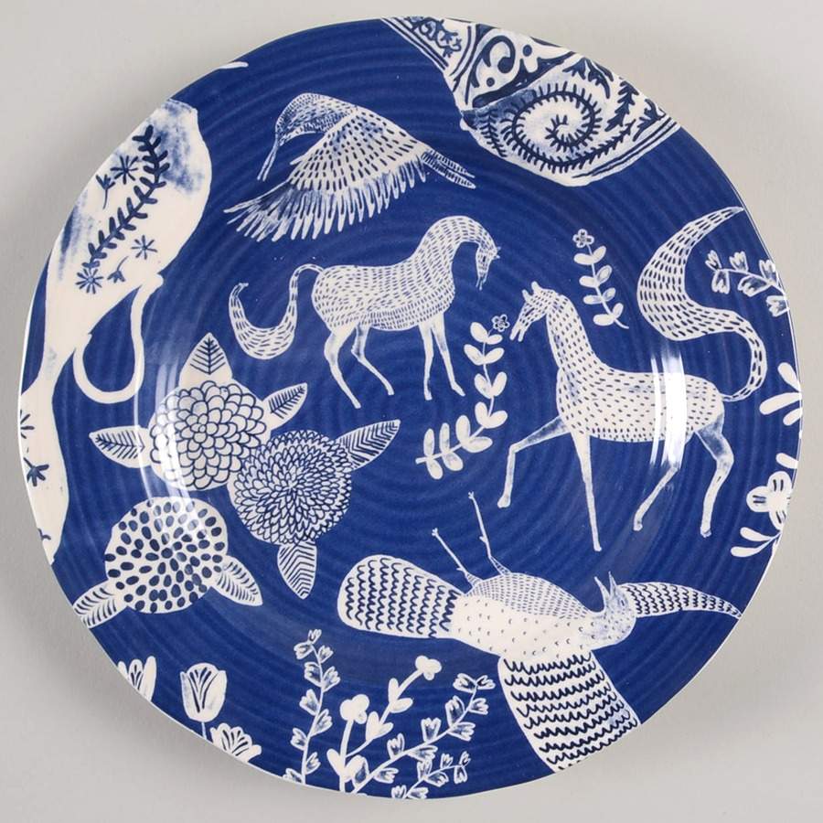 Saga Salad Plate by Anthropologie-1
