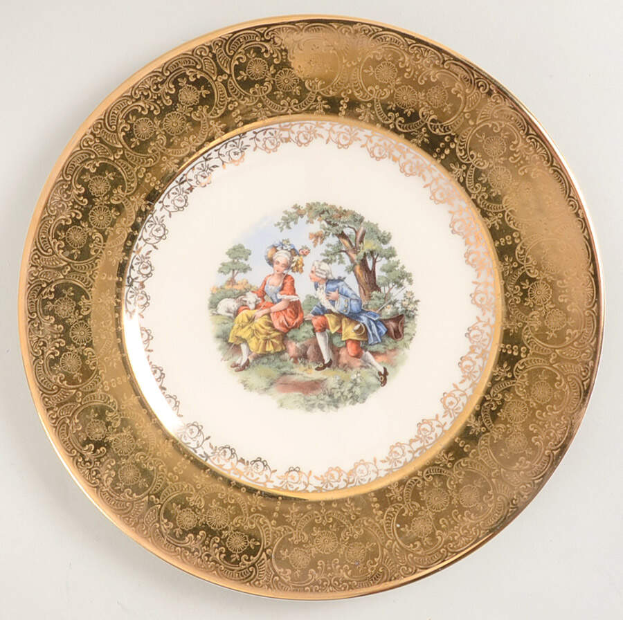 ATS93 Dinner Plate by Atlas China (NY)-1